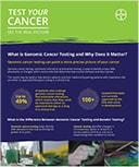 genomic testing fact sheet genomic testing fact sheet